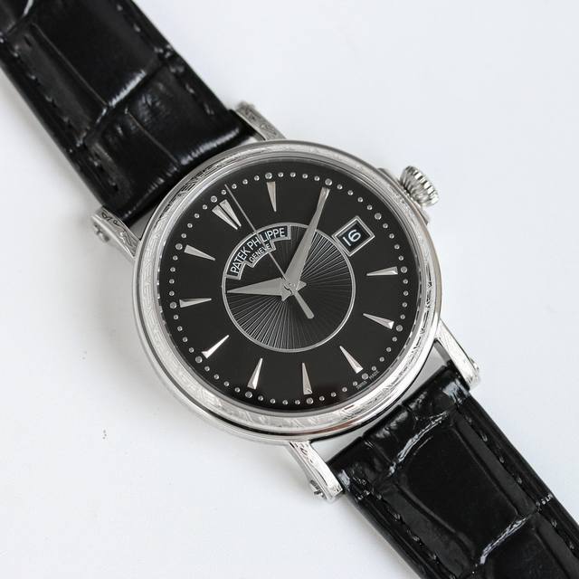 Ppf 墙裂推荐 匠”芯“出品 典藏之作 百达翡丽 Pp 古典5153系列腕表，儒雅而至！R55 1 精彩细节 腕表尺寸38Mm，厚度10Mm。 1.表壳打磨：