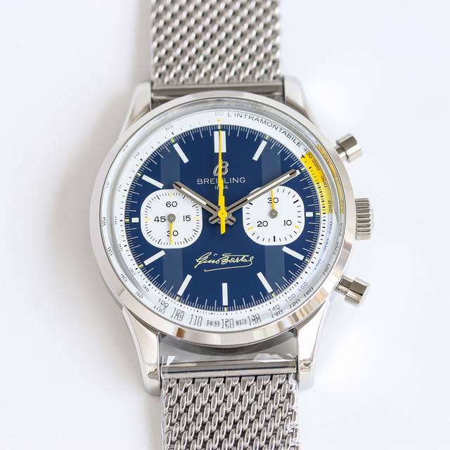Bls Factory Top 百年灵 Bn5 全新计时腕表 Navitimer ，百年灵以大胆色彩焕新演绎经典腕表。尺寸42Mm，迭代款无疑是地道的独特计时腕