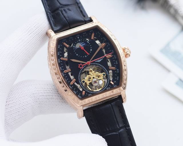 尊享价： 品牌：浪琴-Longines 类型：男士腕表 壳套：顶级版316精钢L 表带：进口小牛皮表带 机芯：西铁城机械机芯 镜面：矿物质防刮镜面玻璃 尺寸：直