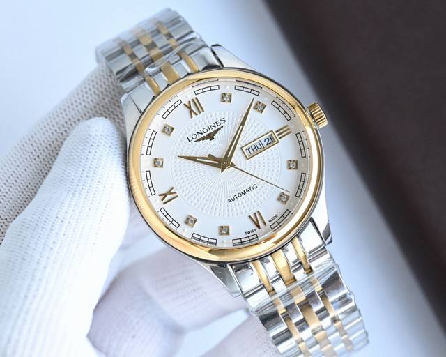 皮带 -钢带740 2025最新款 浪琴Logines 浪琴百年纪念款 今日推荐 又是一款机芯质量耐用长达10年的原装进口8215机械机芯的好表 ；意大利进口小
