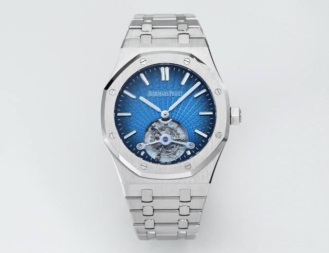 Bbs-Factory 解毒最好的“陀飞轮” 2025爱彼皇家橡树陀飞轮。 独家订制Cal.2924机芯，动力储存68小时 爱彼依旧保留的八角形表圈、标志性的六