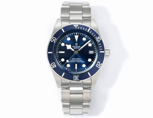 V2升级版帝舵 Tudor 碧湾系列对于帝舵来说，无疑是一个庞大的产品线，在今年推出了一只全新的单色碧湾，以绝对的实力被认为是劳力士无历黑水鬼的平替！今年推出的