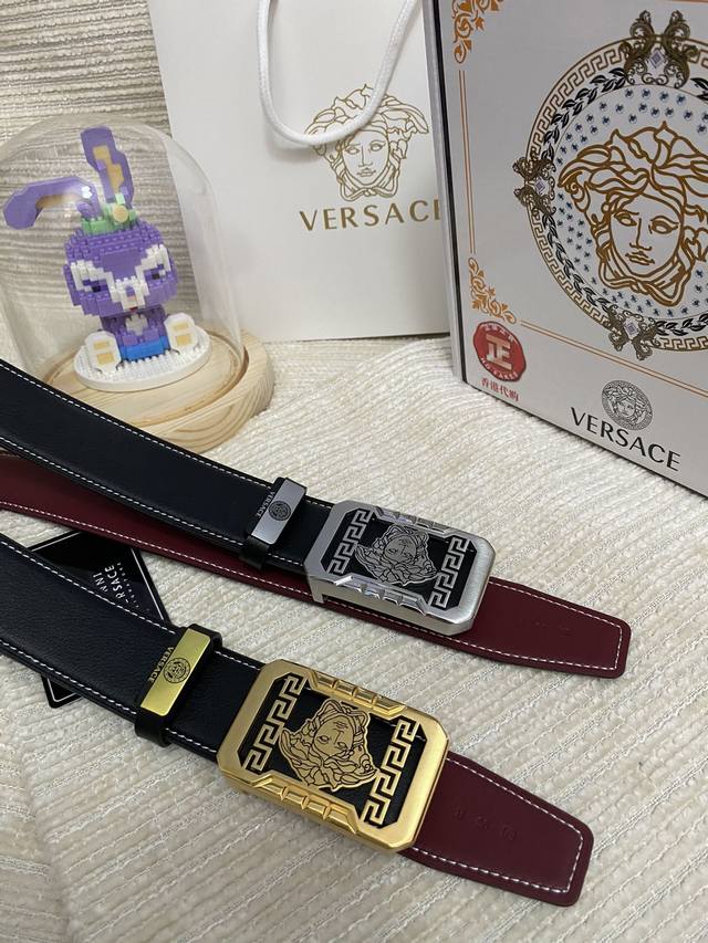 Product name: Versace. Versace Material: Original cowhide belt 100% first-layer