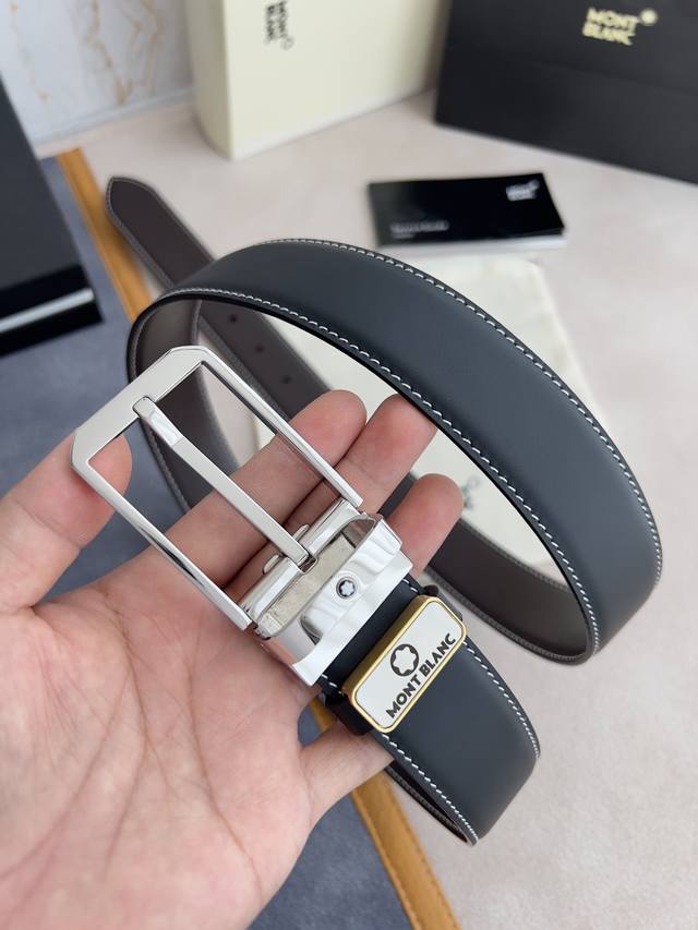 Product name: Montblanc original belt Model: pin buckle, new original classic b