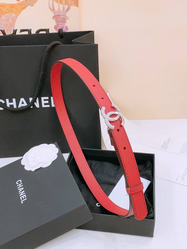 Chanel Calfskin and sheepskin Brass metal Soft and comfortable 2.0Cm DDD