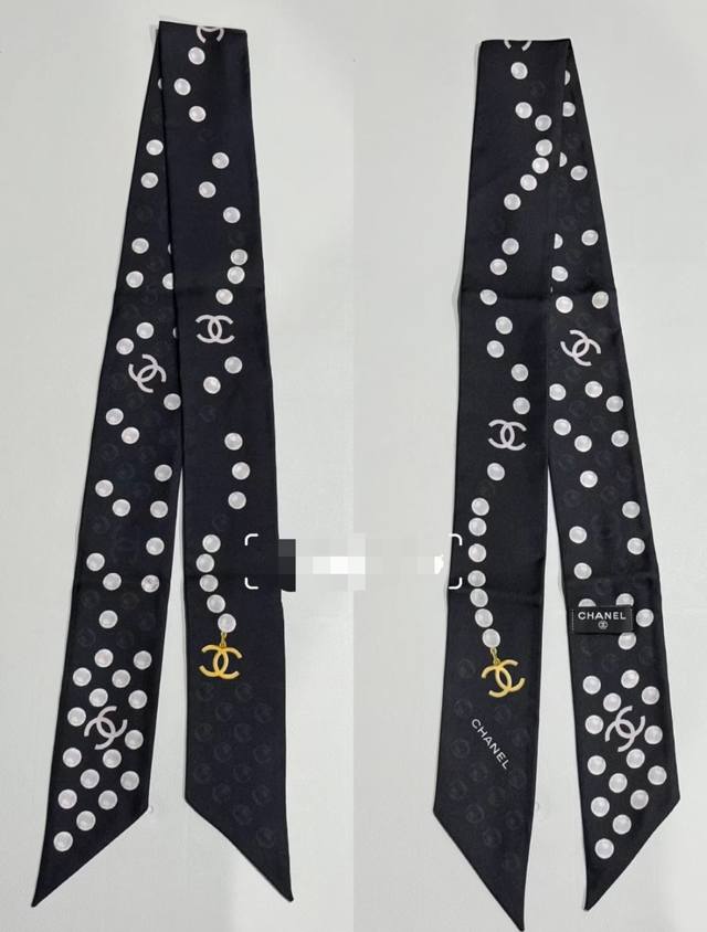 High quality dark pattern small pearls, same style as the counter! Chanel hair