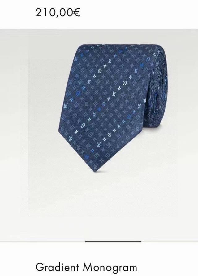 Special Lv monogram tie, Louis Vuitton classic tie monogram jacquard design, a m