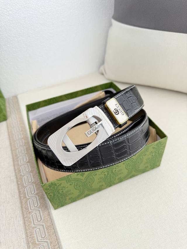 Product name: Gucci.Gu...Cci automatic belt belt Model: automatic buckle, pure