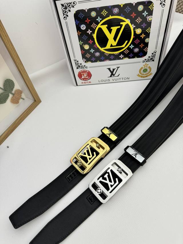 Product name: Lv..Louis..Vuitton automatic belt Material: original cowhide belt