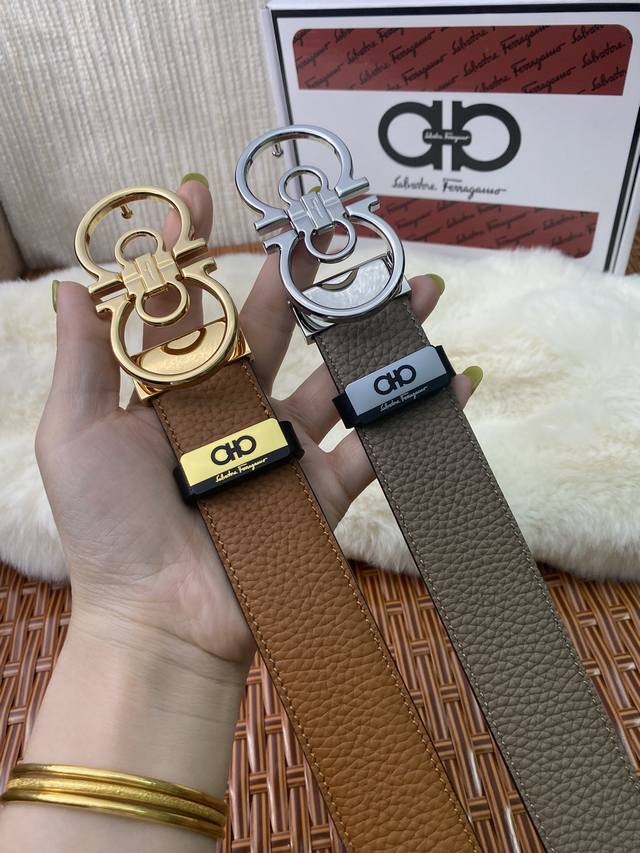 Product name: Ferragamo original leather belt Material: original cowhide belt,