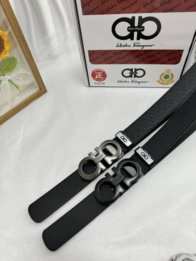 Product name: Ferragamo original Material: original cowhide belt, 100% first-la