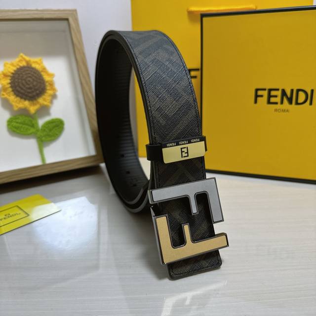 Product name: Fendi original Material: original cowhide belt 100% first-layer c