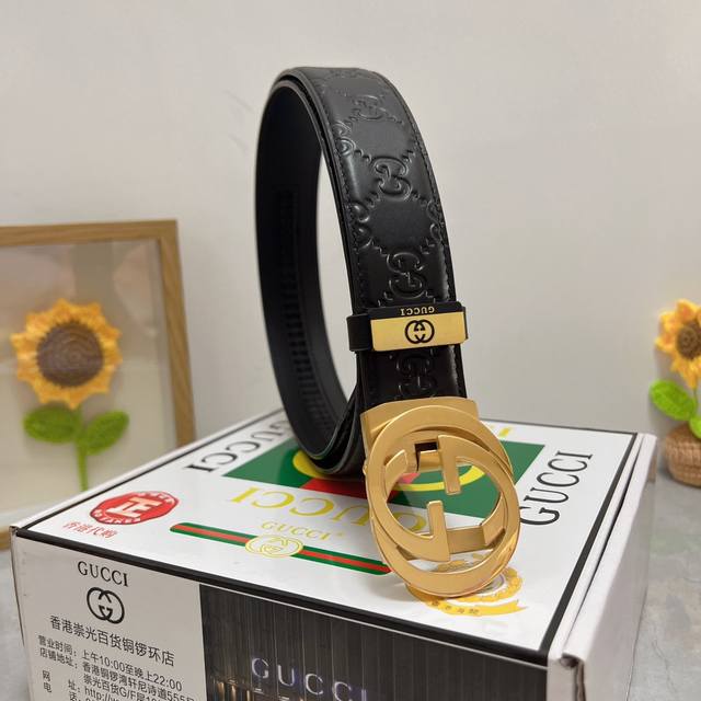 Product name: Gucci.Gucci automatic belt Material: original leather belt origin