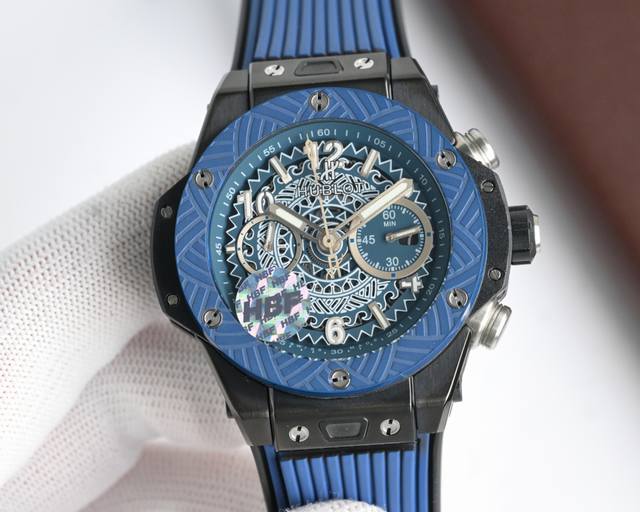 Hbf Factory V2版 宇舶 恒宝 Hublot 英勇无畏，拳拳出击，简称“Hub”“恒宝”，Bigbang大爆炸元素材料计时码表V2版表壳采用进口31