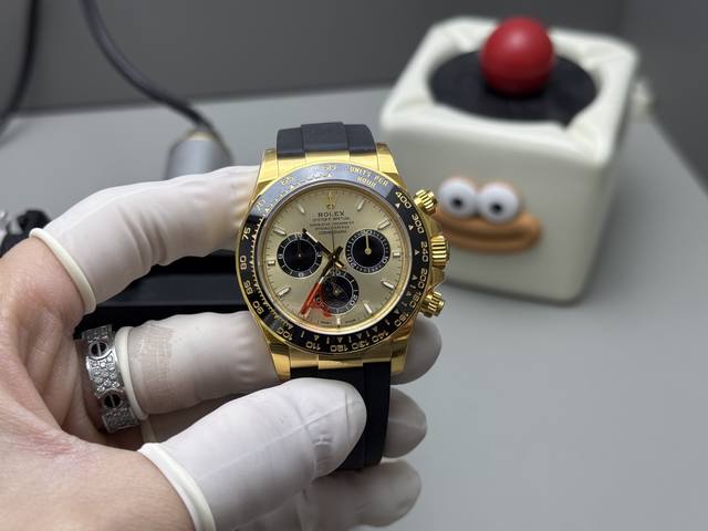 劳力士迪通拿系列 余文乐同款7750机芯 实物拍摄