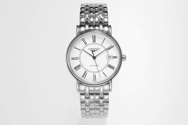 浪琴最新时尚款瑰丽系列38.5Mm表径，官网最新推出，全系列搭载最新“Cal.L888.2”机芯，外观功能都与原装一致。 表款设计简约大气，干净大方，永不过时。