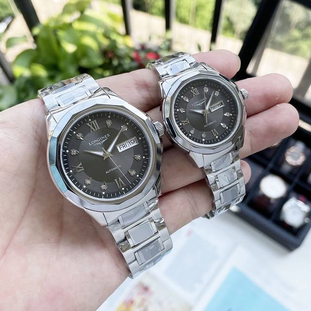 钨钢材质 年最新 劳力士 情侣对表-工艺珠宝系列，字面采用天然珍珠贝母打造， 机芯 搭载专注日本原装西铁城8215自动机械机芯，真正内修品质外修细节良心出品 表