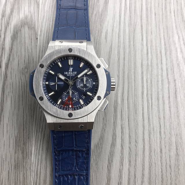 Sj出品 Hb 宇舶 Hublot 恒宝Big Bang 亲民版7750 双卜蓝宝石玻璃，44Mm 原版开模最强副版，7750多功能计时机芯，同步原装所有功能，