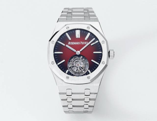 白 -金 钻+200 Bbs厂最新发布全新爱彼皇家橡树“自动上链陀飞轮腕表”型号：26530St.Oo.1220St.01。瑞士高级制表品牌爱彼 Audemar