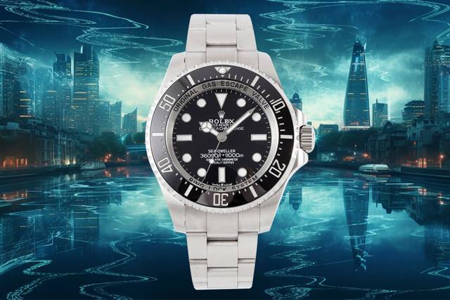 最新超神之作 侧面真排气阀功能！实现真正的内外版！43Mm小鬼王44Mm大鬼王 Sea-Dweller 116660深潜型鬼王系列！ 1:表壳内外做工更细致Cn