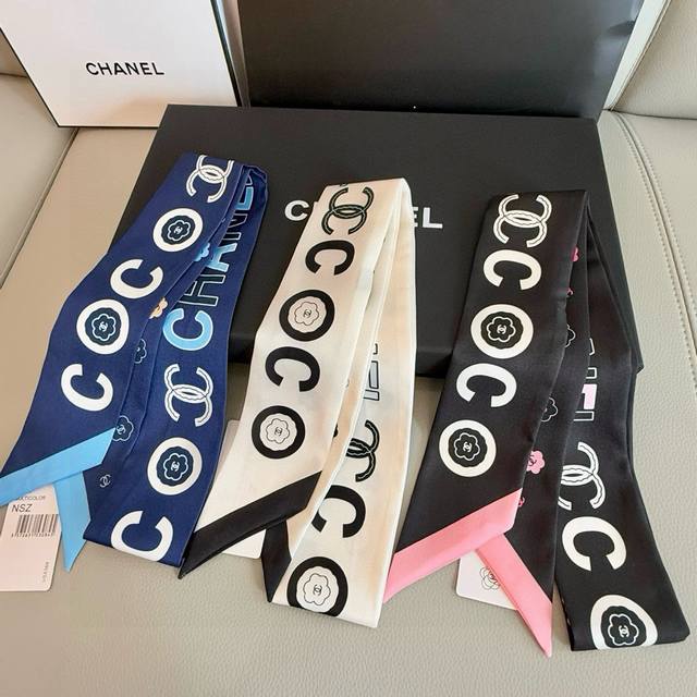 Chanel Twilly scarves are here! Chanel's truly adorable little scarves are so cu