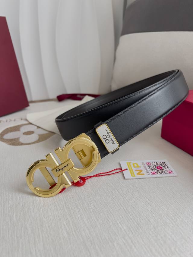 Product Name: Ferragamo Automatic Belt. Belt Model: Automatic buckle, pure steel