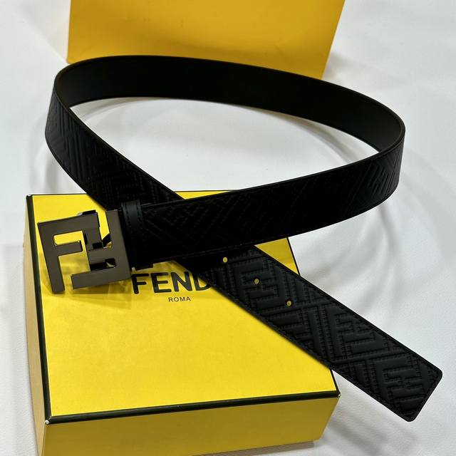 Fendl counter style 40mm wide double-sided original calfskin with a single ruthe