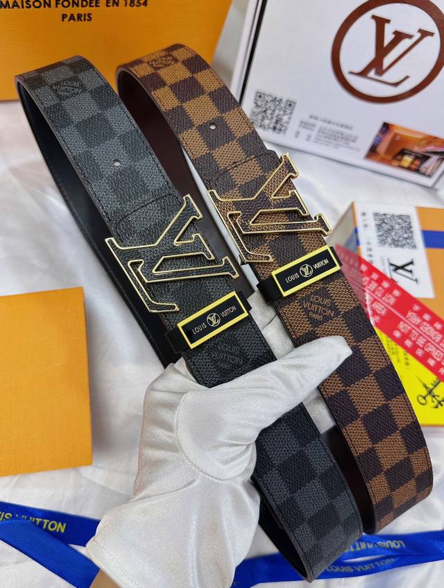 Belt: Lv.. Louis.. Vuitton top-grade replica. Belt: 100% genuine leather. Carved