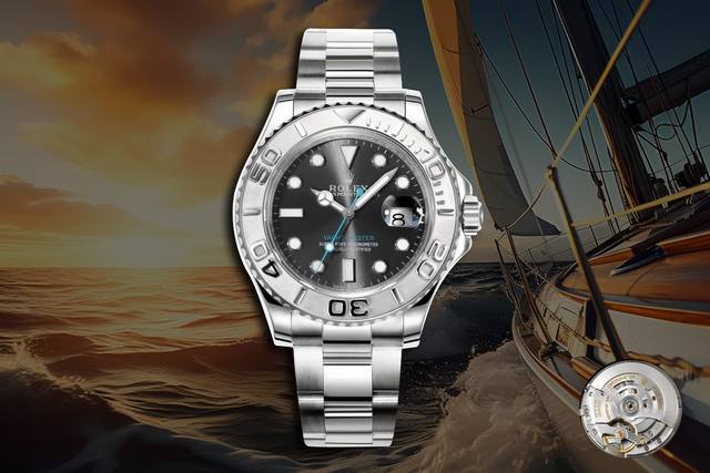 出品 最新Blk升级！默认C原厂最新包装出货！劳力士 Rolex B33 游艇名仕型40系列， ①独家定制3235一体机机芯 机心整个对版刻字 ，动能储存高达7