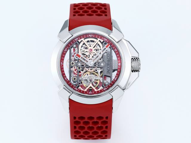 白壳 玫壳 钻加50Tw新品首发Jacob & Co 捷克豹Epic X系列腕表！Tw独家首发打造最强1:1完美复刻，参数与正品同步尺寸:44Mm 12.45M