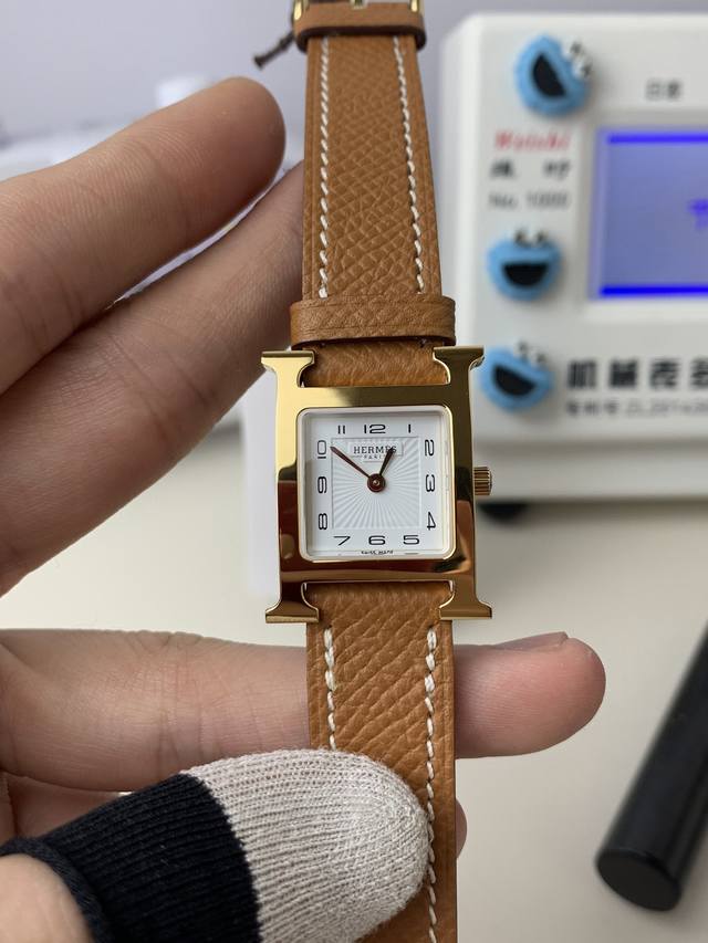 独家实拍图 Hermes Swiss Movement Battery Watch女士腕表推荐款 爱马仕女士腕表 瑞士机芯