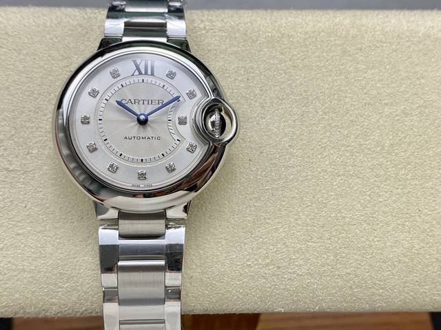 Factory 快拆接头版本 卡地亚蓝气球33Mm 机械机芯，另有高版本瑞机一体机芯可选。