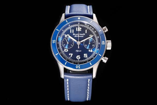 It新品宝珀全新Ait Command空军司令系列Ac02，极具传奇色彩的计时码表，新款空军司令在设计上忠于历史传统，并将上世纪50年代的复古风格和宝珀的高级制