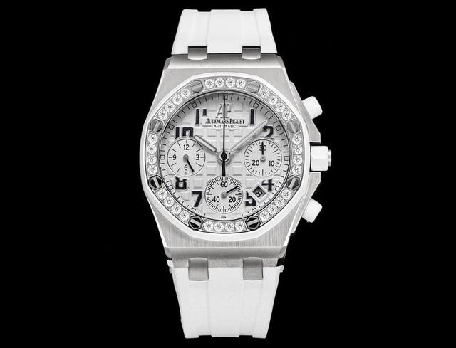 Zpf经典巨作 官方一表难求热门款Ap 皇家橡树 26048离岸型37 Ap10 爱彼37Mm 爱计时机械腕表1. 壳套按照原装开模 细节拉满2. 一体字面 立