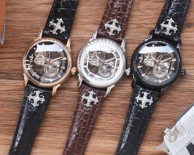 男人挚爱 镂空腕表 最新 ：百达翡丽最佳设计独家首发 类型 ：精品男士腕表 表带 ：克罗心真牛皮表带 机芯 ：全自动机械机芯 镜面 ：矿物质强化玻璃 更高清 品
