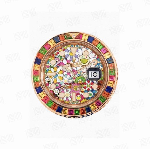 Death Nyc Rolex-彩钻 限量版画 有装裱 44.5*57.5Cm 装饰画