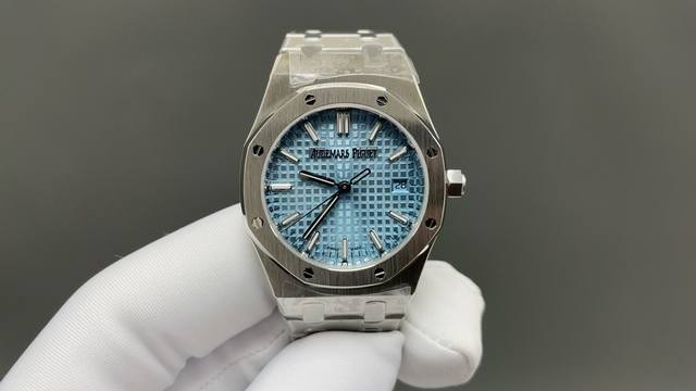 光 钻 B7厂 Ap爱彼 皇家橡树系列77350和77351全自动机械女表 直径34毫米，厚度91:表壳采用精钢，搭配防炫目处理高透蓝宝石水晶玻璃镜面和表底，全