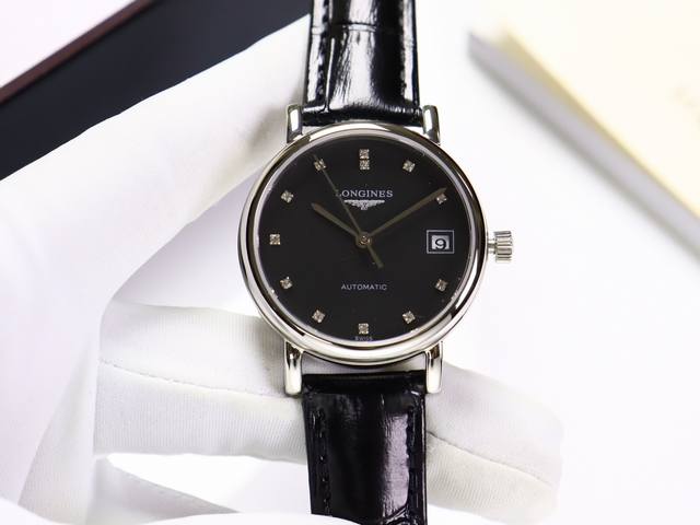 白皮 ，钢带+10金玫+20，钻+20浪琴-Longines 博雅 瑰丽系列 女士机械腕表 时尚优雅多次反复修缮至完美 极致严格的质量保证。确保采用原版式抛光和