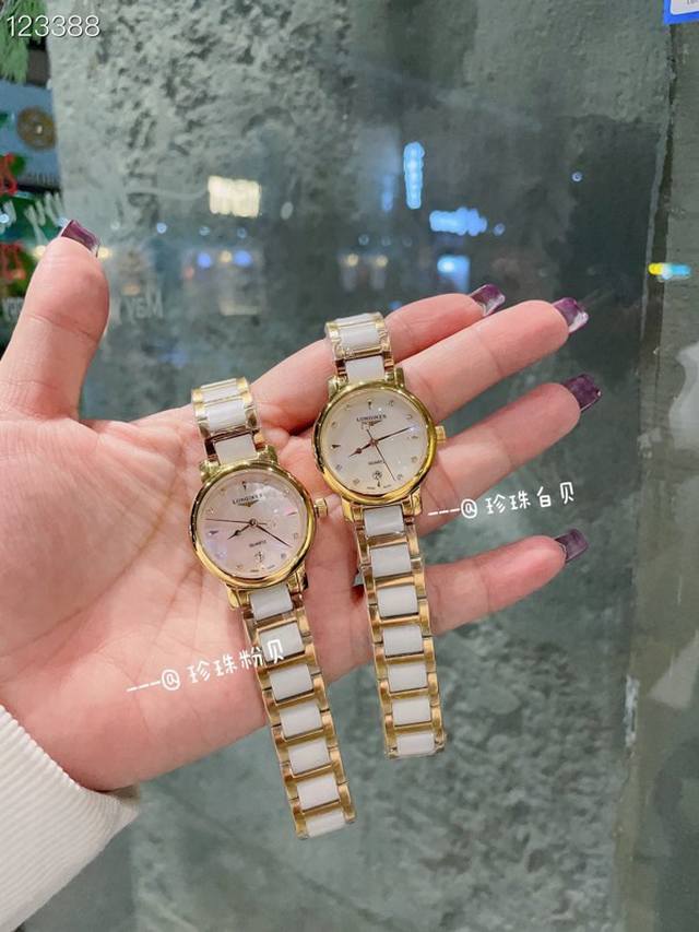 浪琴小金表低调又不失细节的美，上手不撞款，当你觉得今天的首饰配不上你的穿搭的时候选他就对了，时尚百搭绝绝子！