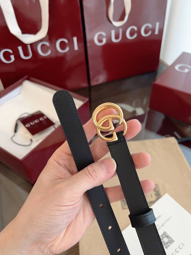Gucci.Gucci Full set packaging Gucci surface first layer calfskin width Cm count