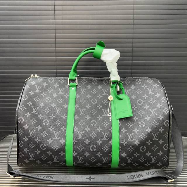 Louisvuitton Lv Keepall 50 Monogram Travel Bag Single Shoulder Crossbody Handbag