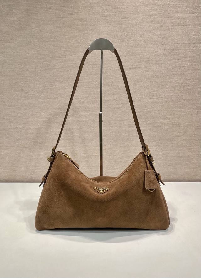 New Aimee Underarm Bag 1Bc228 Large Suede This leather Hobo underarm bag featur
