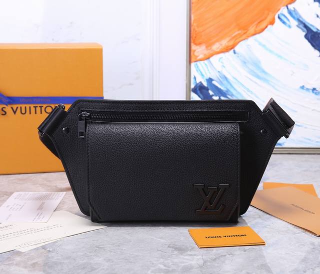 Top-grade original M57081. The new LV Aerogram chest bag series offers minimalis