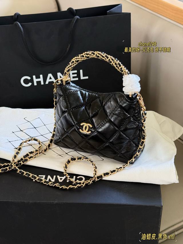 Oil waxed cowhide with box Size: 18*14Cm Xiaoxiang 24B lunch box bag Simple appe