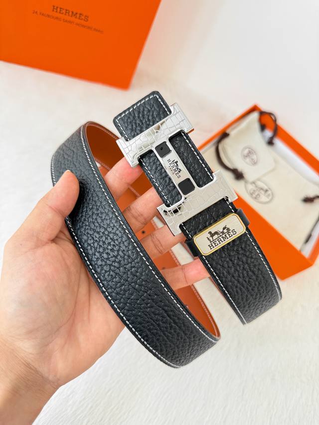 Product name: Hermes belt original Model: Buckle, classic pure steel buckle, do