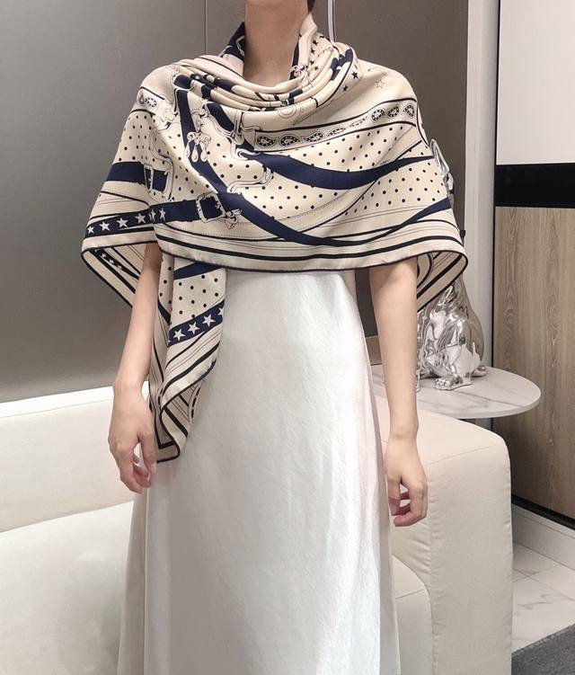 New Large Velvet Shawl, Double-Sided, Same Color, Morning Stroll, 140*140cm, 70