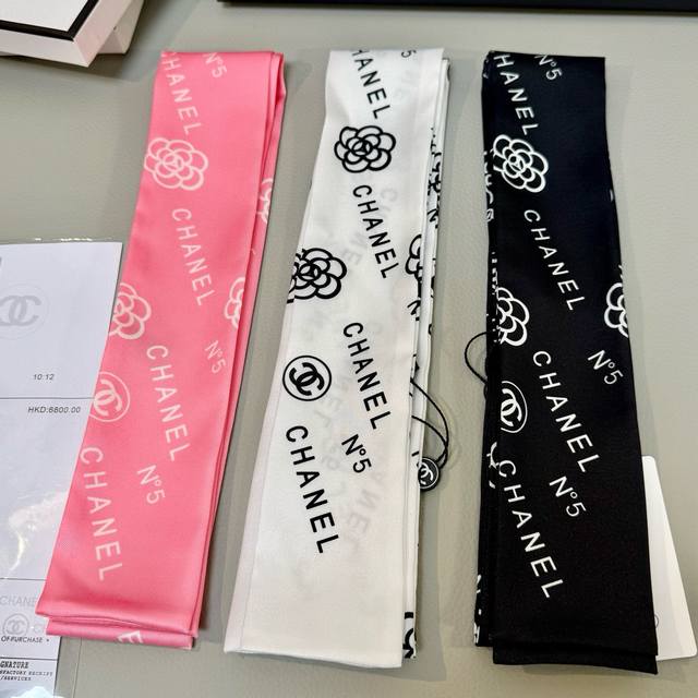 Headband Specifications: 120X6Cm 100% silk Super beautiful camellia jacquard fab