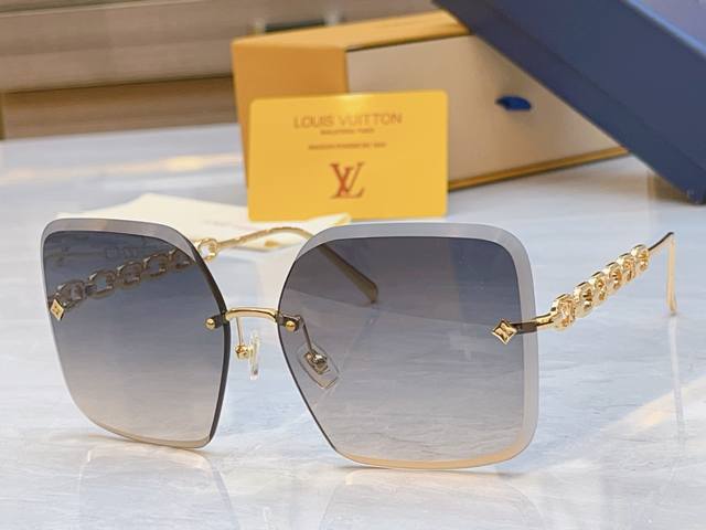 Louis Vuitto* Louis Vuitton new sunglasses, Model: Z1860U, Size: 61cm 14-140 DDD