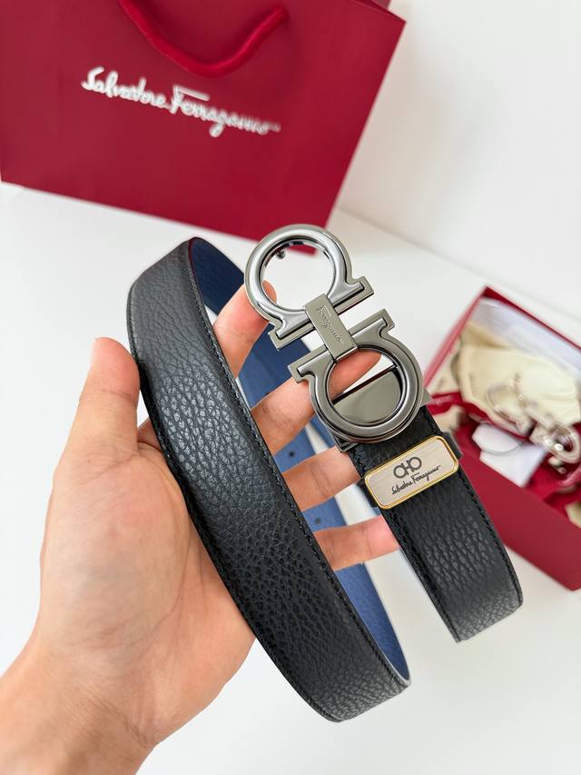 Product Name: Ferragamo belt. Ferragamo belt original Model: Buckle, classic bu