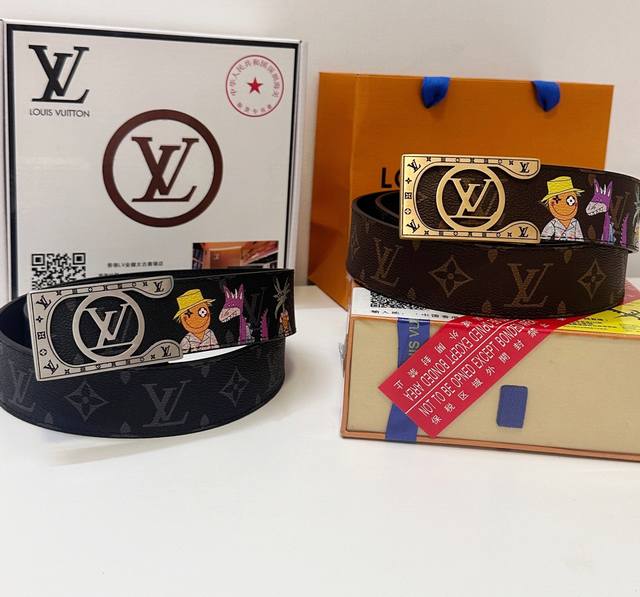 Belt: Lv. Louis Vuitton top replica - Belt: Original quality 100% imported genui